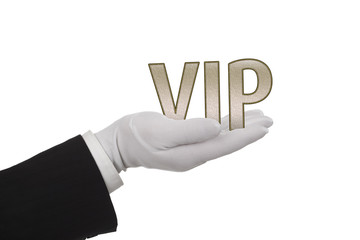 VIP - Serie weiße Handschuhe