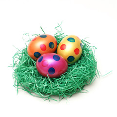 bunte ostereier