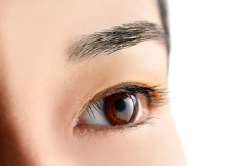 Woman's Brown Eye
