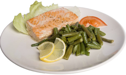 Fish with vegetables