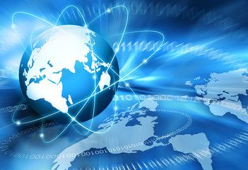 Best Internet Concept of global business from series