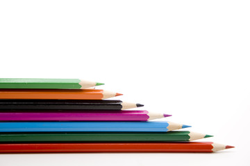 Buntsifte waagerecht