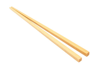 Chop sticks isolated on white background
