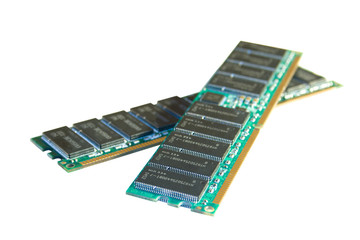Two RAM modules