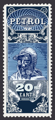 Obraz premium Ecology stamp.