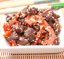 Rindfleisch mit Gemüse