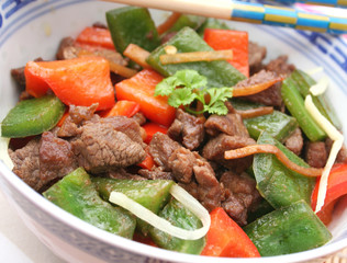 Rindfleisch mit Gemüse