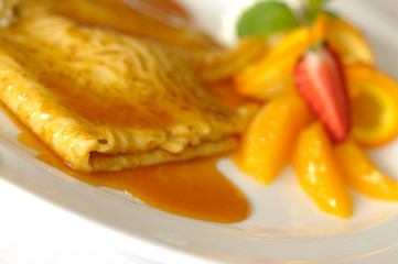 Crepe suzette