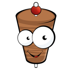döner cartoon kebab restaurant lustig