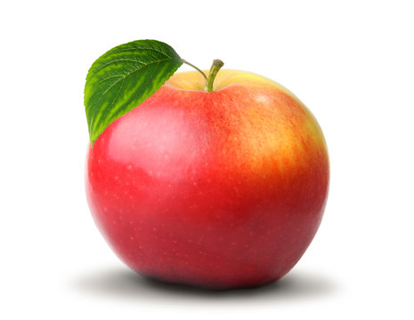 Red fresh apple