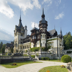 Fototapeta na wymiar Peles Palace, Rumunia