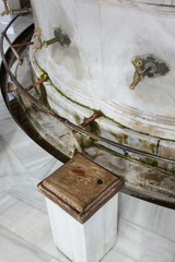 fontaine d'une mosquée de l'architecte Sinan