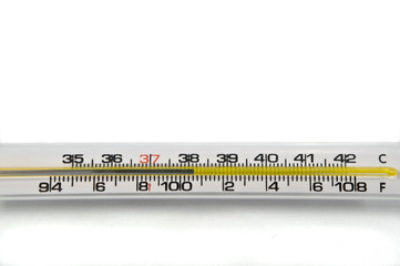 Background thermometer.