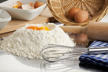 vorbereitungen zum backen