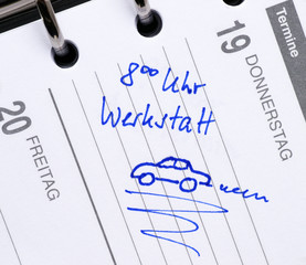 Auto Werkstatt Termin