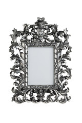 ornate silver frame