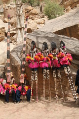 danseurs dogon et masques