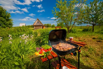 Tuinposter barbecue © VitalyTitov