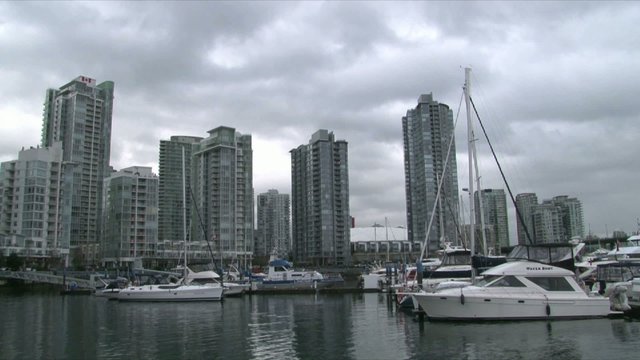 Vancouver Marina Time Lapse