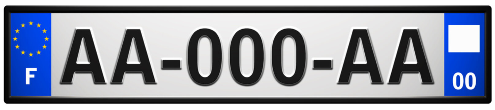 Plaque d'immatriculation