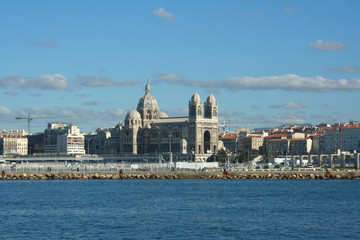 Obraz premium Basílica de Santa María la Mayor de Marsella