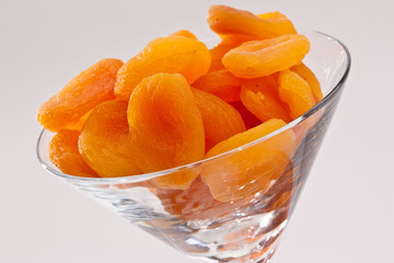 Fototapeta na wymiar dried apricots