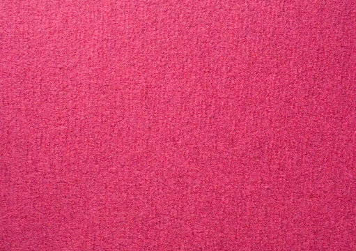 Pink  colored wool textile