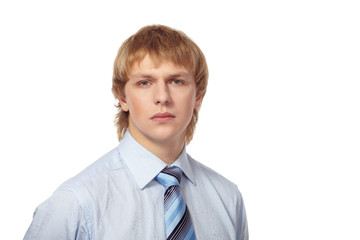 Portrait of young businessman