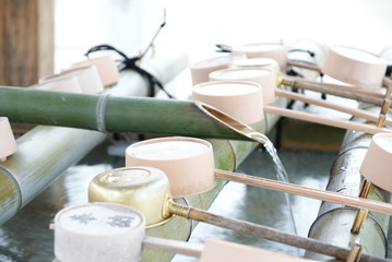 bamboo fountain