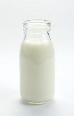 Bottle with milk