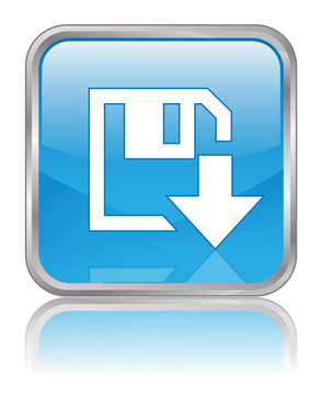 DOWNLOAD Web Button (Internet Online Save Free Click Blue Vector