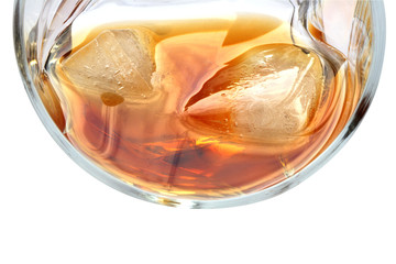 Whiskey On White