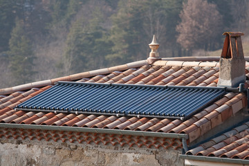 Panneaux solaires sous vide