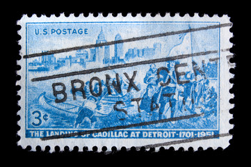 vintage US postage stamp