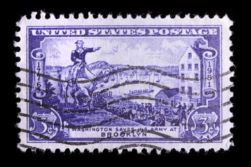 Vintage US commemorative postage stamp