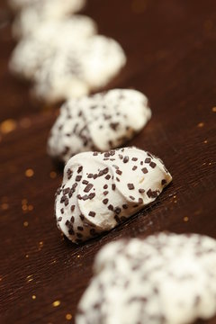 meringue and chocolate