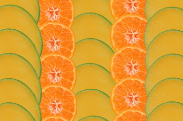 Mango i mandarynki - obrazy, fototapety, plakaty