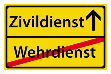 Zivildienst statt Wehrdienst