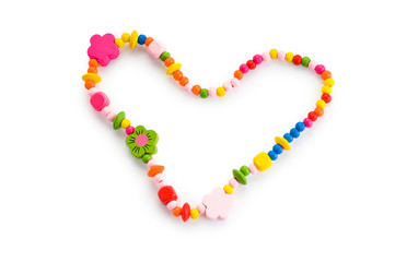 Obraz premium Bracelet isolated on the white background