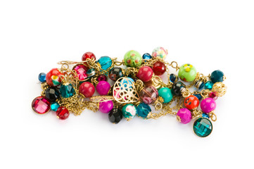 Bracelet isolated on the white background