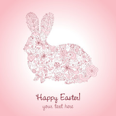 Easter Rabbit Pink