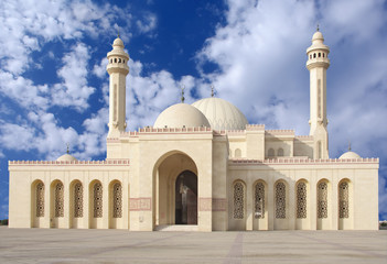 Fototapeta na wymiar Meczet Al Fateh Bahrain