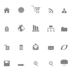 Internet or web site icons