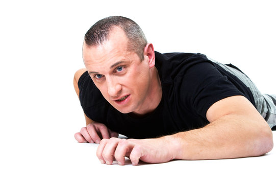 jeune homme d&eacute;sesper&eacute;