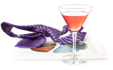 glass of cocktails