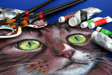 Acrylmalerei