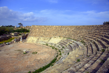 Ancient amphitheatre in Salamis