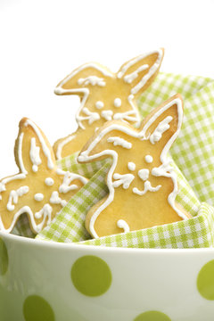 Osterhasen Pl&auml;tzchen