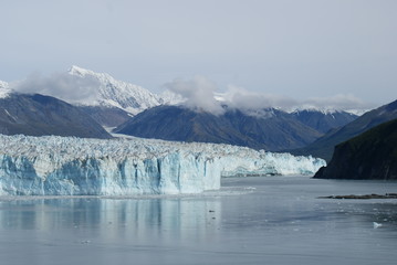 Hubbard Gletscher / Glacier. Alaska / USA, Yukon / Canada.
