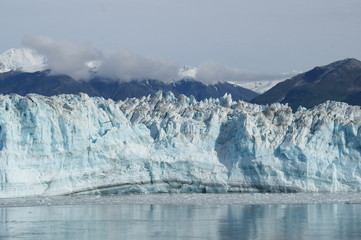 Hubbard Gletscher / Glacier. Alaska / USA, Yukon / Canada.
